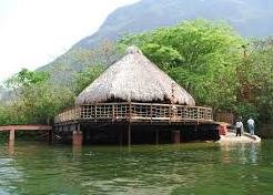 eco-tourism thatched house