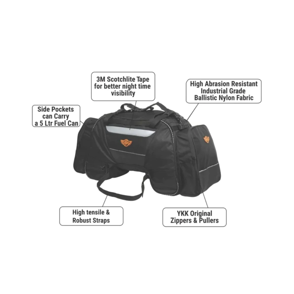 Best 5 Saddle Bags & Tail Bags For Motorcycle In India 6